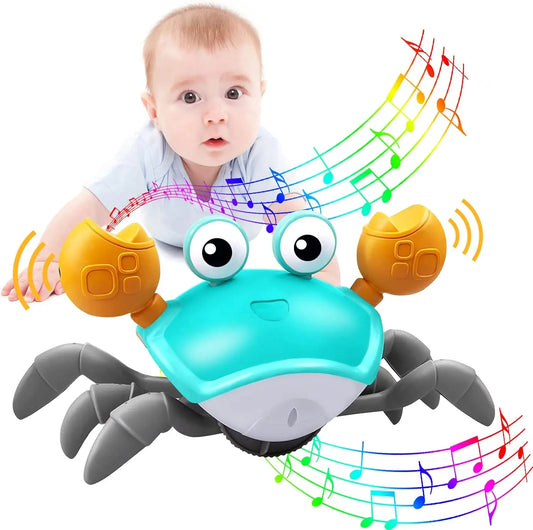 Induction Escape Crab Electric Pets Musical Toys Toddler Crawling Baby