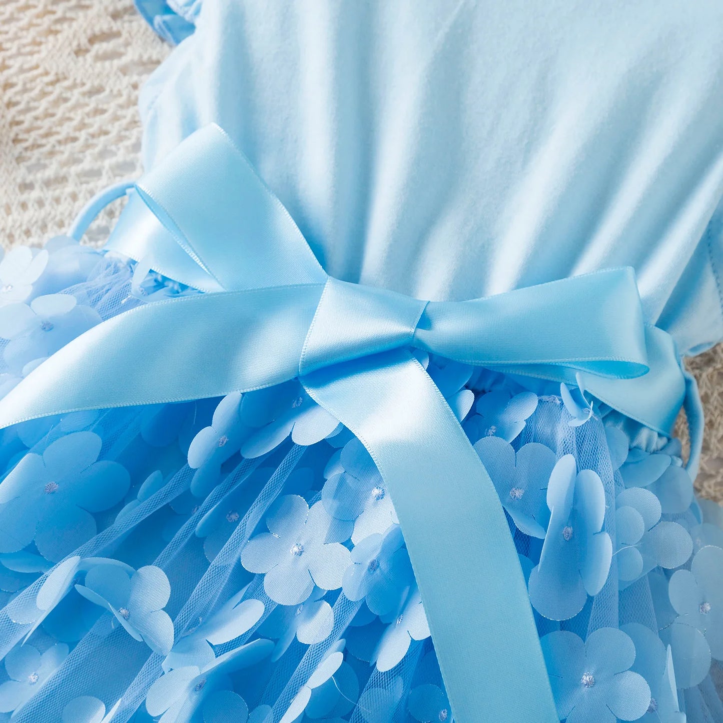 Girls Summer Dress with Butterfly for Ages 2-6