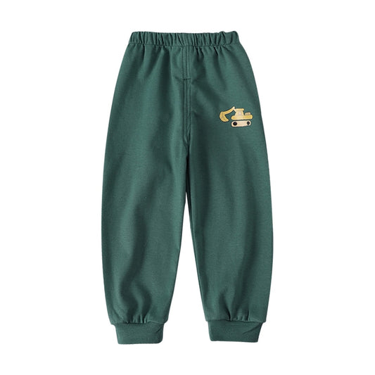 Casual Cotton Soft Color Loose Bloomer Comfortable Length Trousers