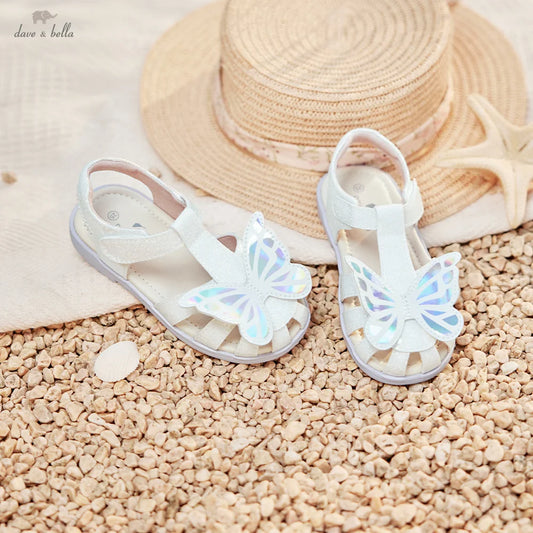 Dave Bella Girls Sandals Cool Anti-slip Children Summer Shoes