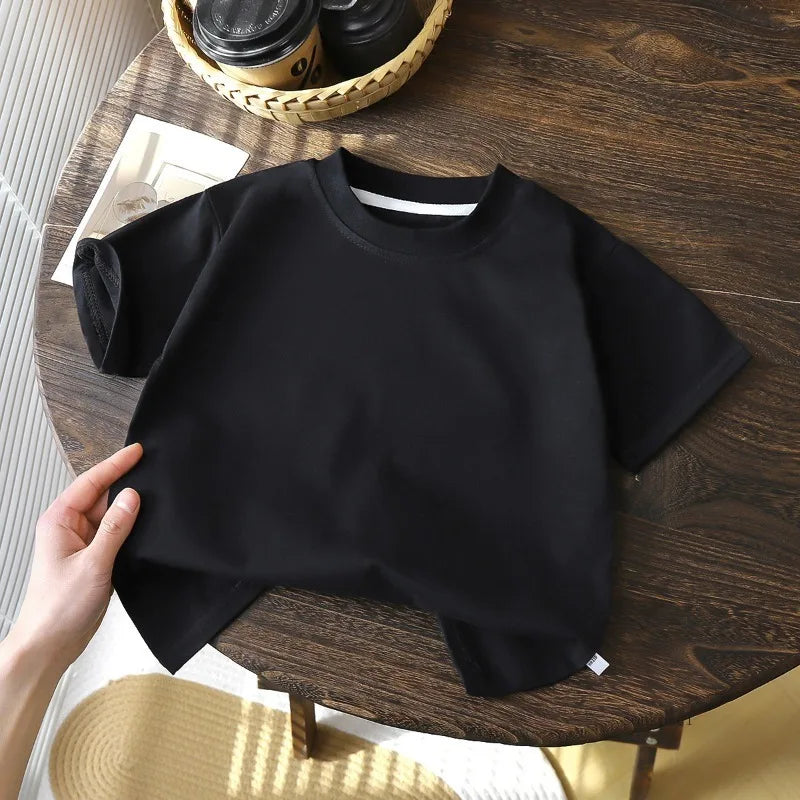 Otilio Children's Cotton Short Sleeve Tees - GuGuTon baby store - Baby Fashion - Toddlers Outfits - Babies Outfits - Toddler Clothes - Kids Clothing - Newborn Clothes - Newborn Wear - Kids Wear - Trending Clothes - Trending Outfits - Fall Fashion - Winter Fashion - Girls Clothes - Boys Clothes - Babies Wear - Kids Accessories - KidsWear - Summer Clothes - Summer Fashion - Summer Trend - Falls Sweaters - Tops - Bottom - Jeans - Blouse - Dresses - Newborn Dresses - Toys