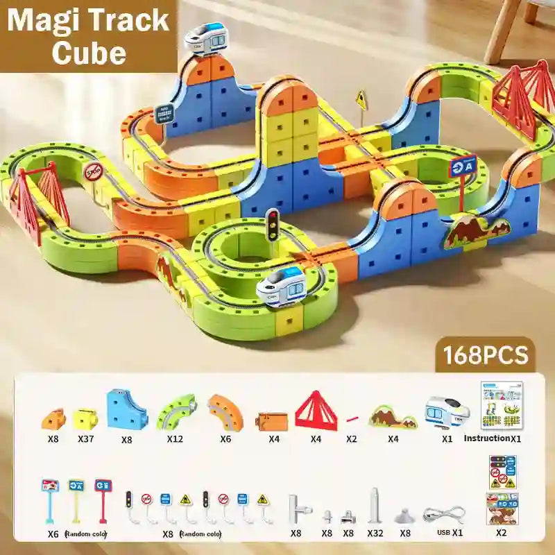 Magic Track Car Toys for Kids - Endless Creative Play