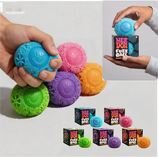 Nee Doh Fuzz Ball Series Desktop decompress Ornament Stress Relief Toys