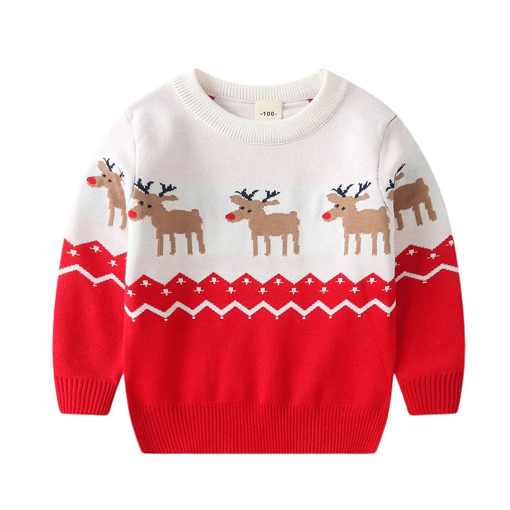 Liam Autumn Winter Little Boy Sweater