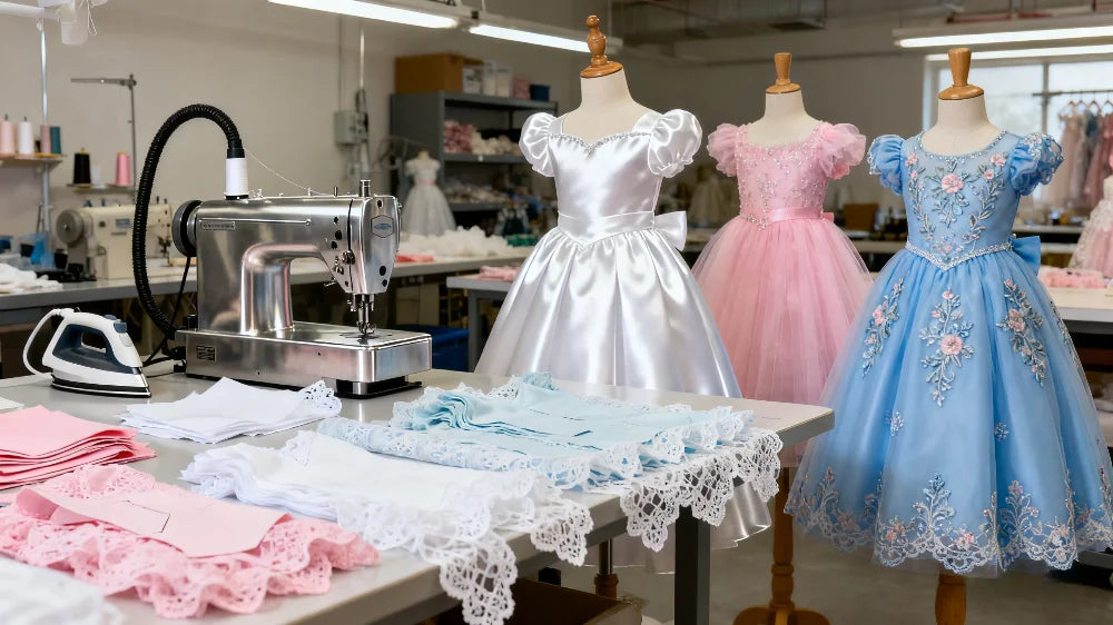 Girls' Mermaid - Style Flower Girl Dress, Popular Fairycore Tulle Gown Dress