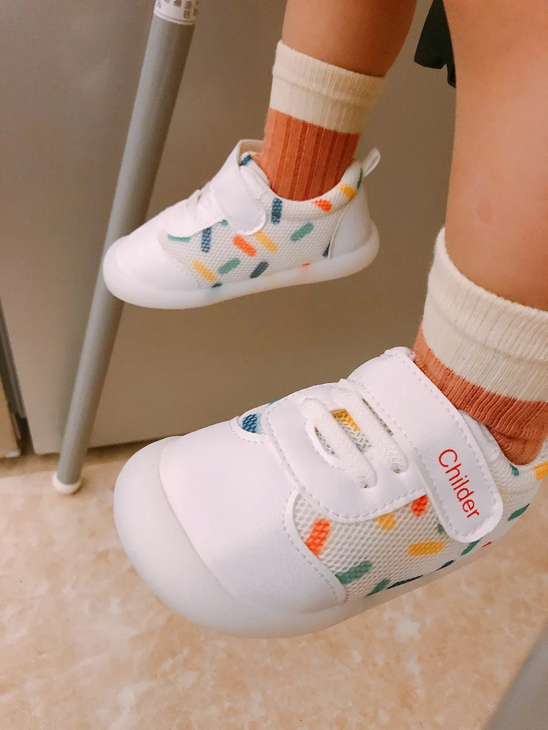 Boys/Girls Baby Walking Shoes 2025 Spring/Autumn New 0-2 Year Old Shoes Soft Sole Mesh Breathable Baby Shoe Nude Shoe Bebê أحذية