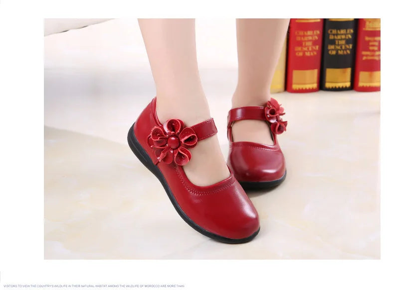 Girl Fashion Party Shoe 2026 Spring New Korean Edition Child Princess ShoeGirl