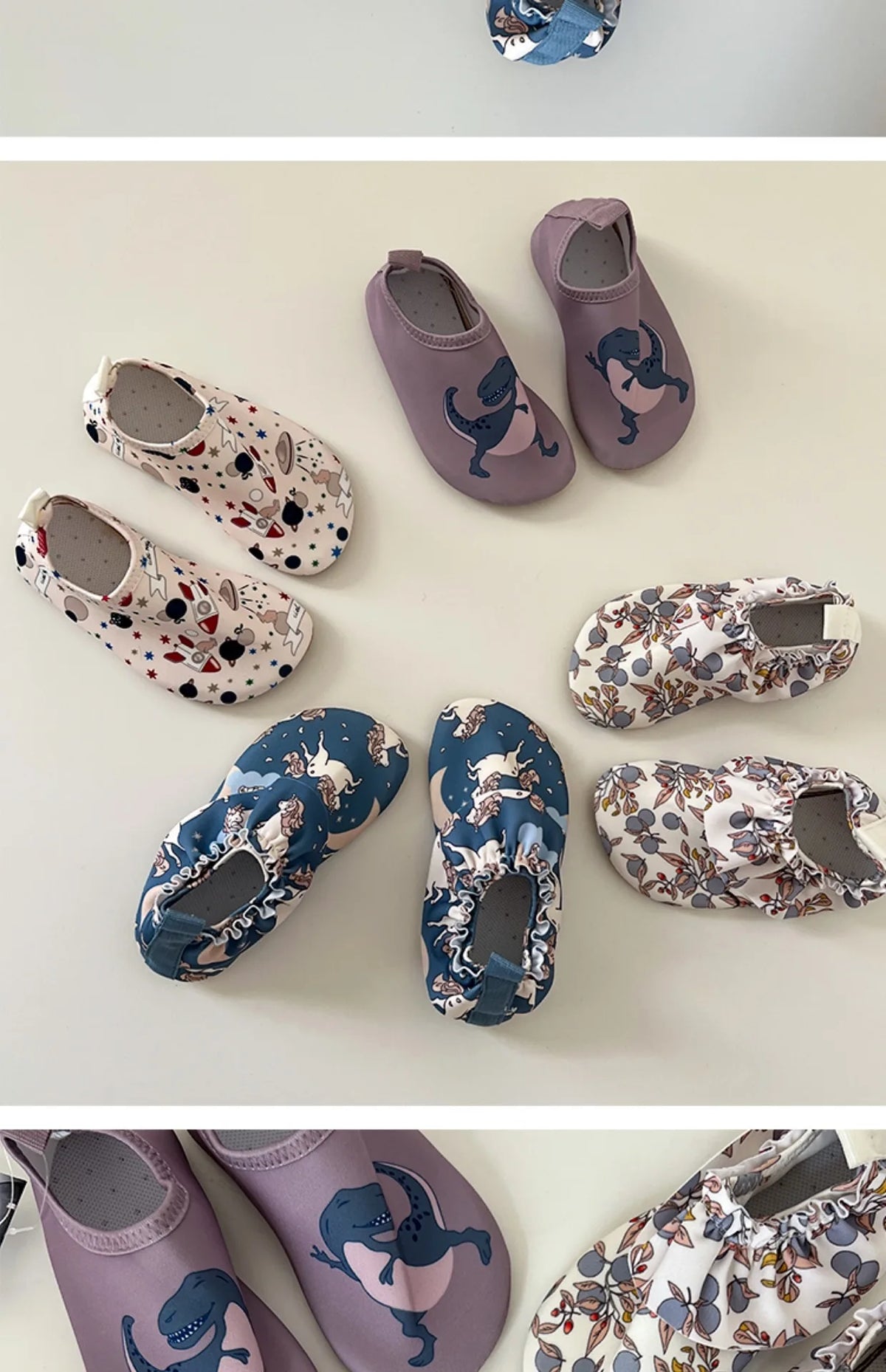 New Baby Boy Girl Beach Shoes KS Children Print Water Sports Sneakers Swimming Aqua Barefoot Shoes Kids Indoor Outdoor Slippers