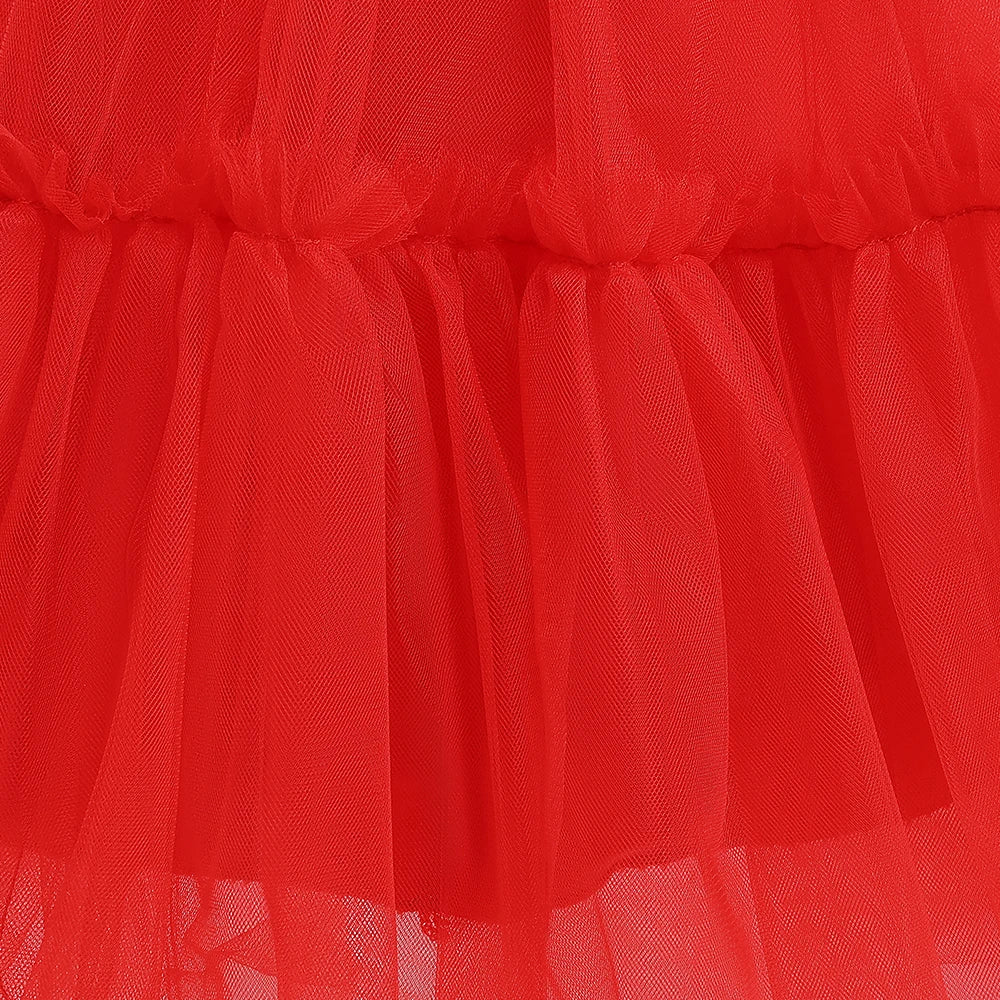 Summer Baptism Bridesmaids Party Baby Girls Dresses Tulle Trailing Wedding Birthday Princess Dress