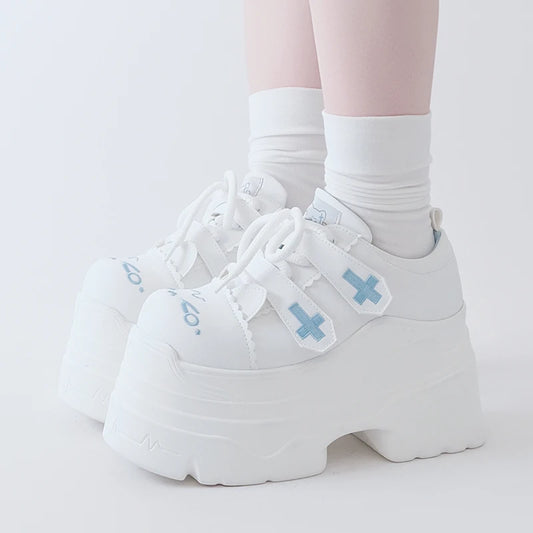 Japanese Girl Original Subculture Lolita Girl Thick Soled Shoes Sweet Big Toe Shoes