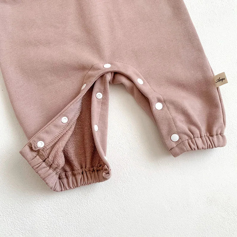 Soft Rainbow Embroidery Jumpsuit