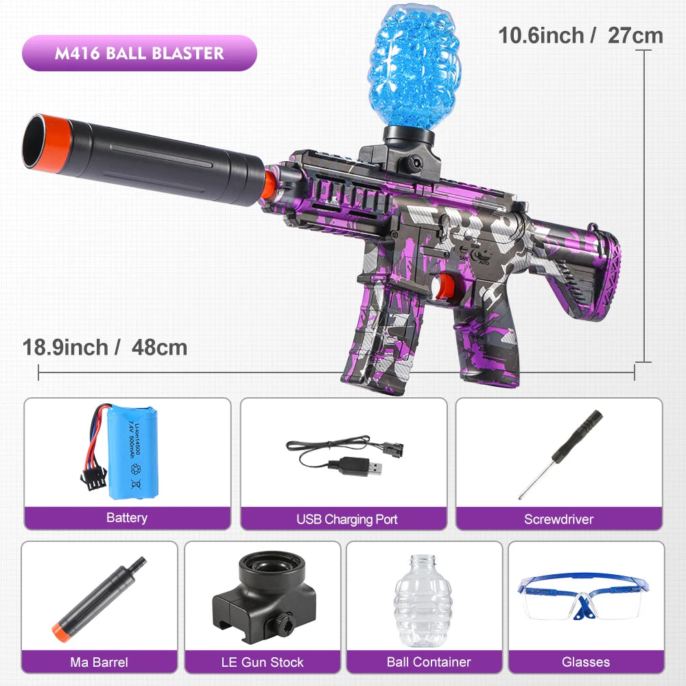 M416 Electric Ball Blaster for High-Speed Play