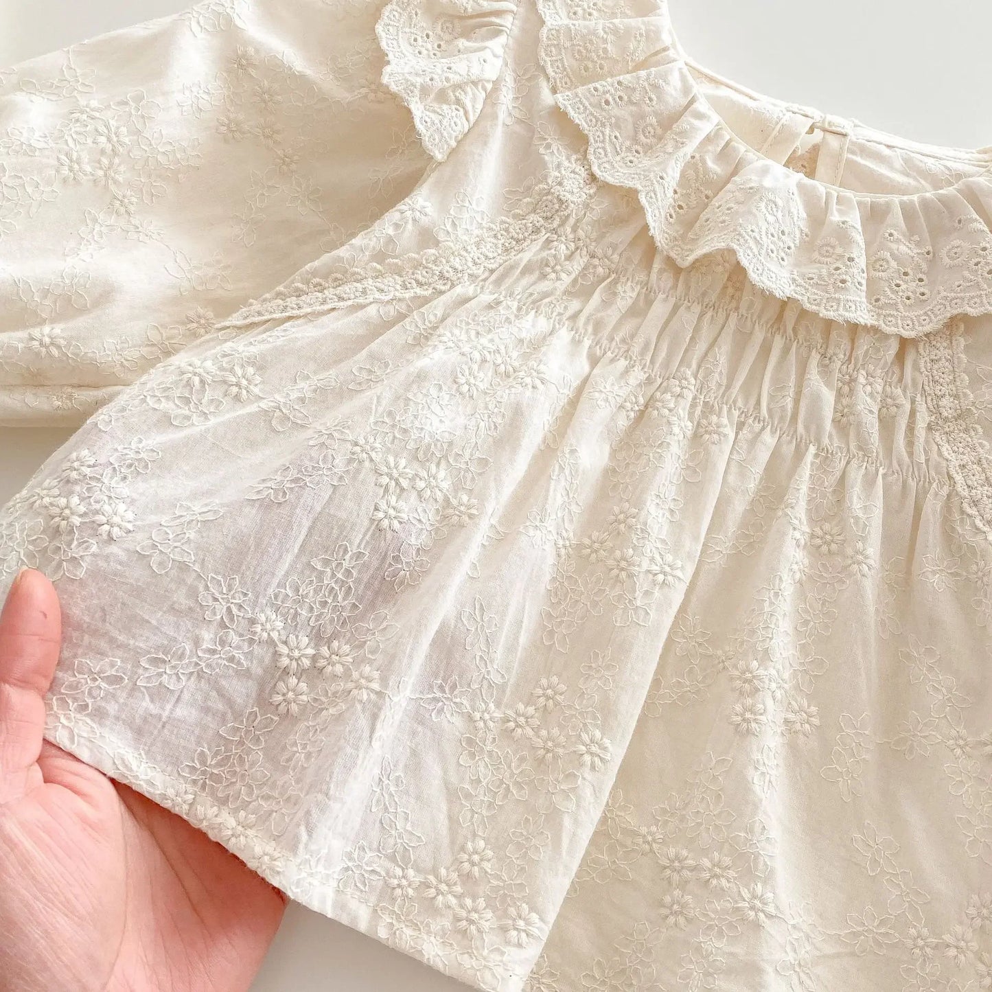 Jenny Bubble Sleeves Breathable Princess Top