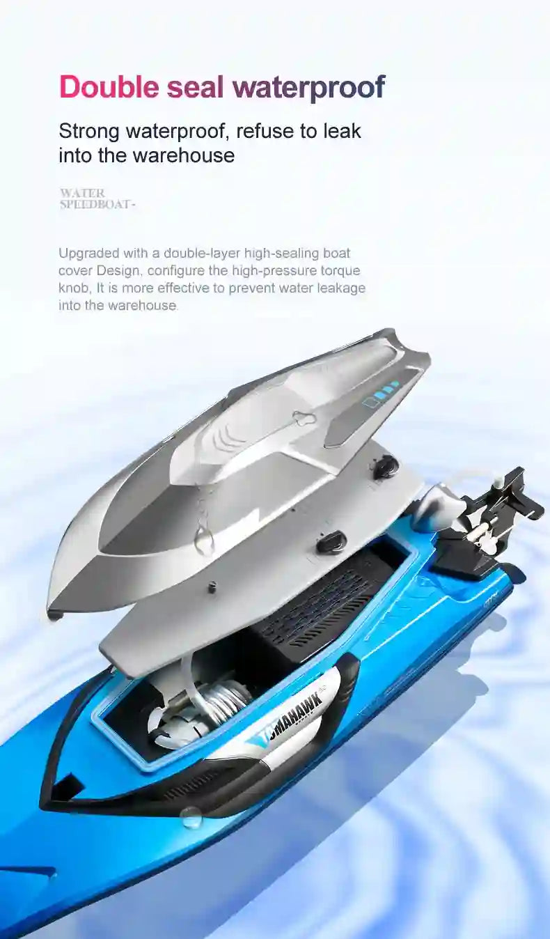 S2 Super Large High-speed Remote Controlled Boat 50KM/H High Horsepower