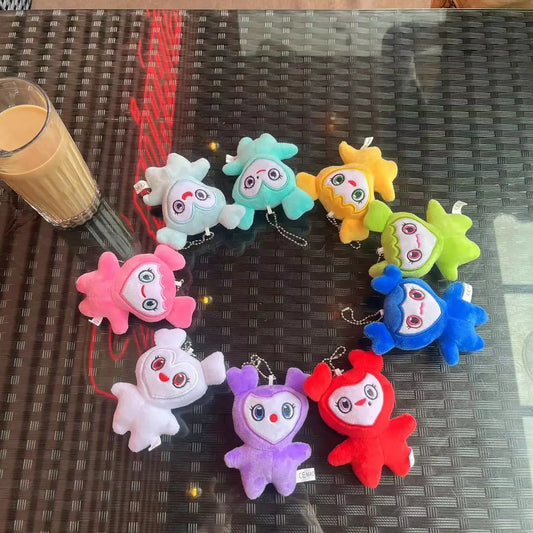 9PCS/lot Lovelys Plush Korean Super Star Plush Toy Cartoon Animal TWICE Momo Doll