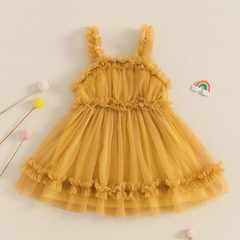 Maya Lioraitiin Toddler Girl Summer Tulle Dress
