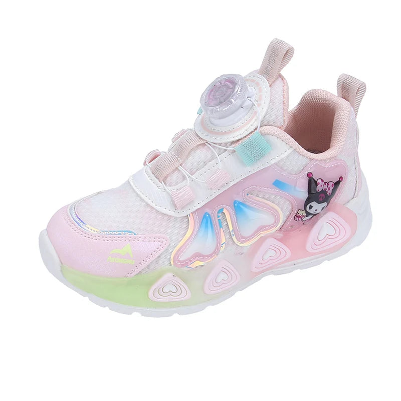 Childrens Sports Shoes Girls Cute Patterns Fashion Daily Casual Walking Shoes