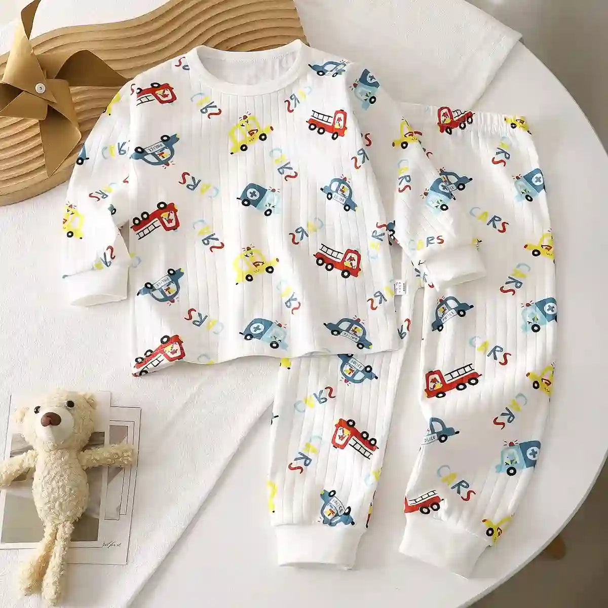 Children Cotton Long Sleeve Clothing Sets for Autumn