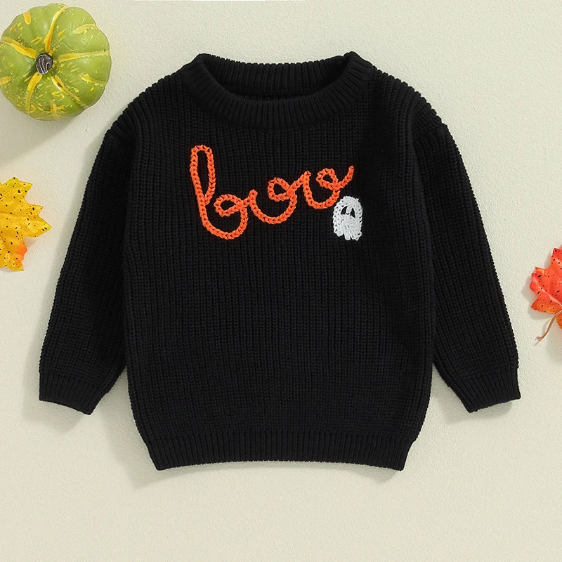 Jhon Toddler Clothes Boys Halloween Sweater