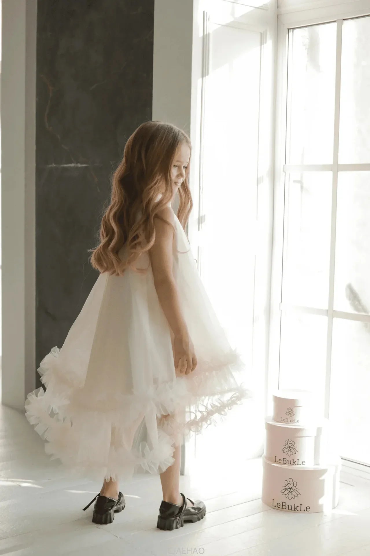 Teen Girl Clothes New Children Birthday Dress Fashion Banquet Party Gown Dresses