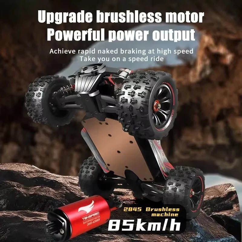 MJX Hyper TS 9522 Pro RC Car Brushless 4WD High-Speed 85km/h Remote Control Off-Road Truck with Big Wheels Easy Control Vehicle