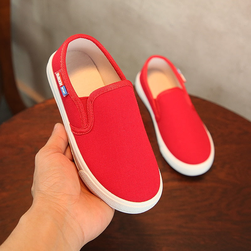 Unisex Kids Canvas Shoes For Boys Girls Children Casual