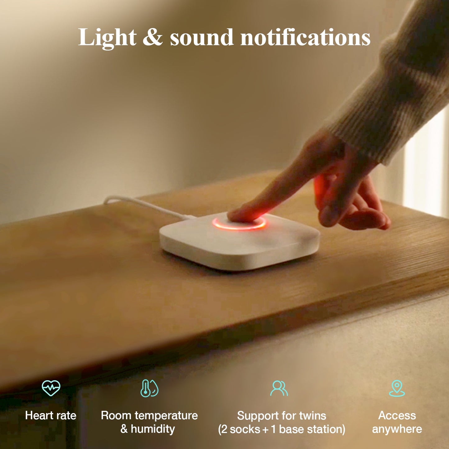 Benjamin Smart Sock Baby Health Tracker