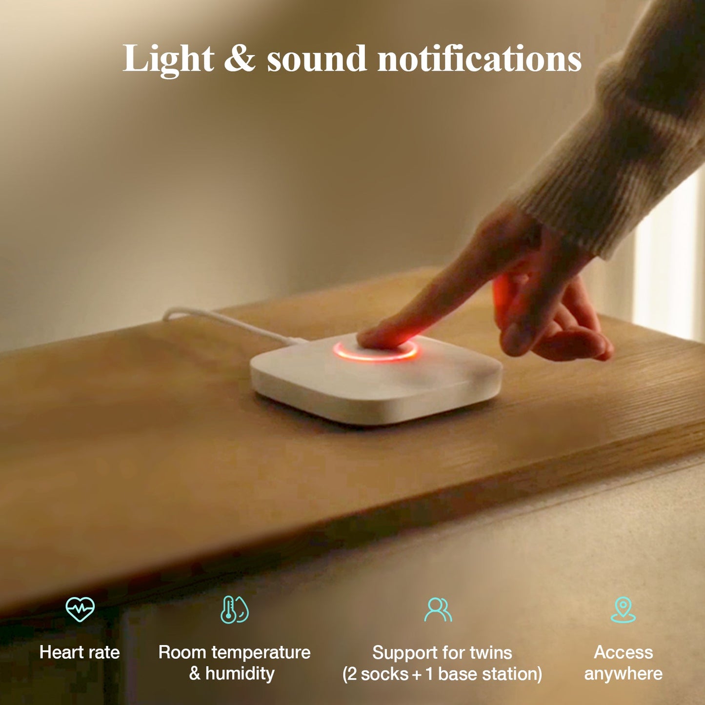 Benjamin Smart Sock Baby Health Tracker