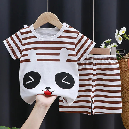 Gabriel T-shirt and Shorts Set Pure Cotton Tees