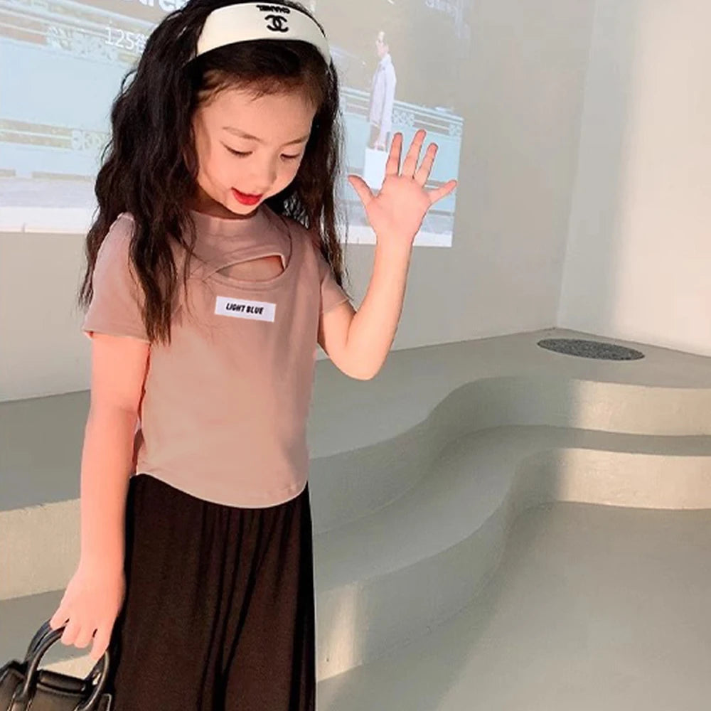 Alba Sleeved T-Shirt toddler Fashion Hollow Out Pullover Children's - GuGuTon baby store - Baby Fashion - Toddlers Outfits - Babies Outfits - Toddler Clothes - Kids Clothing - Newborn Clothes - Newborn Wear - Kids Wear - Trending Clothes - Trending Outfits - Fall Fashion - Winter Fashion - Girls Clothes - Boys Clothes - Babies Wear - Kids Accessories - KidsWear - Summer Clothes - Summer Fashion - Summer Trend - Falls Sweaters - Tops - Bottom - Jeans - Blouse - Dresses - Newborn Dresses - Toys