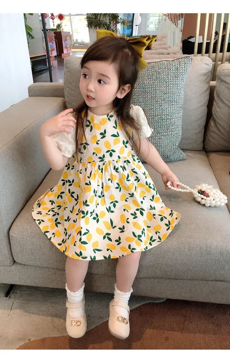 Girl floral dresses princess dress baby girls summer dress flower girl dresses baby girl dress Children dresses فساتين الأطفال