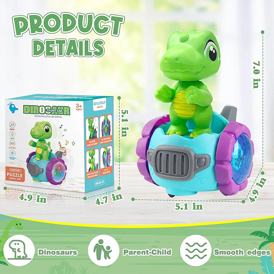 Dinosaur Robot Toys for Boys, Dinosaur Toys for Kids Aged 3-5, Interactive Robot Toys for Kids Aged , Dancing Car, Birthday Gift