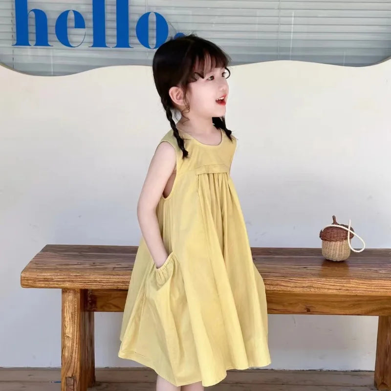 Girls Party Dresses Spring New Childrens Fashionable Long-sleeved Princess Dress Autumn Girl Casual Dresses 2 4 5 7 10 Years Old