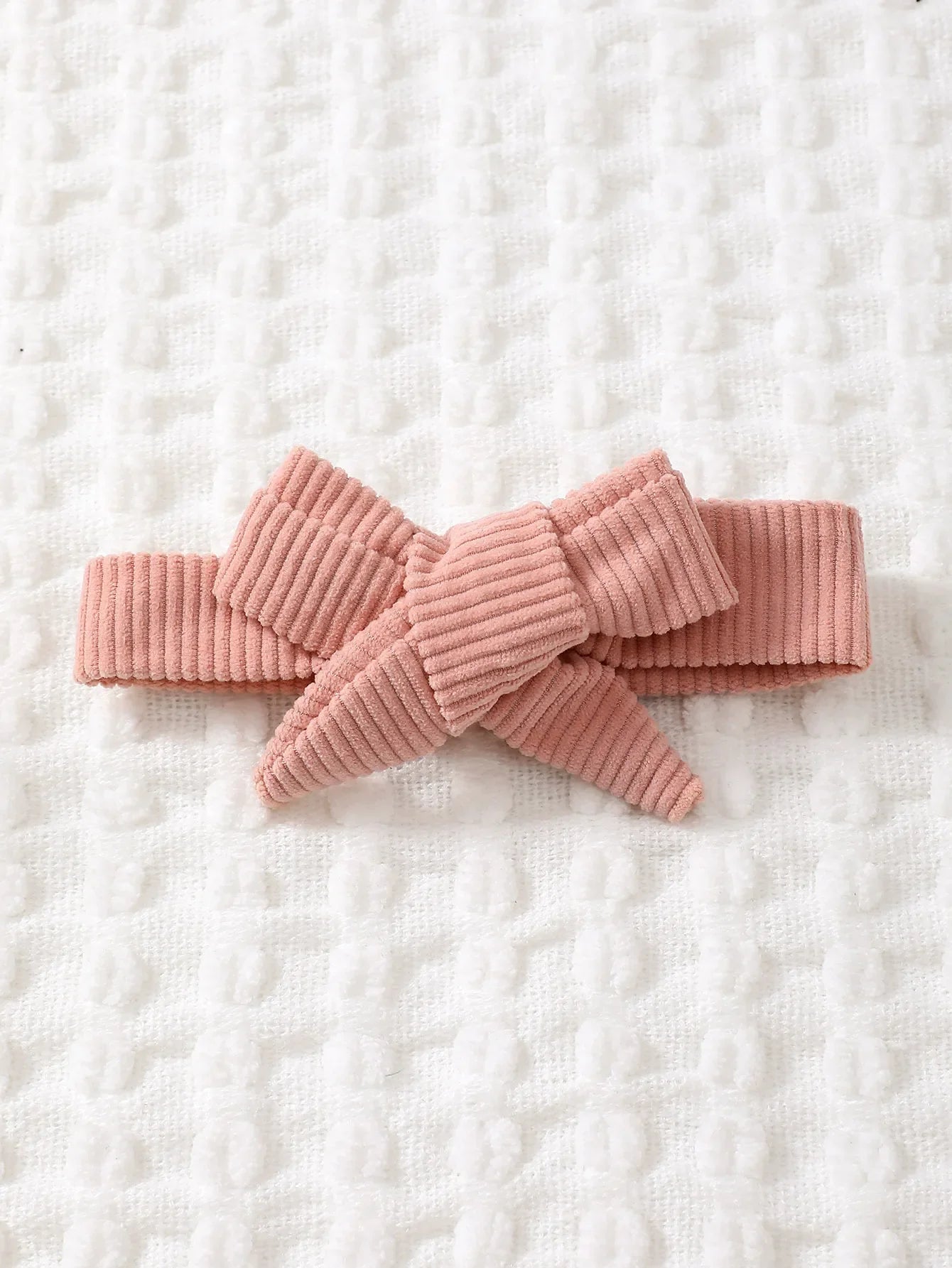 Corduroy Rainbow Romper w Headband