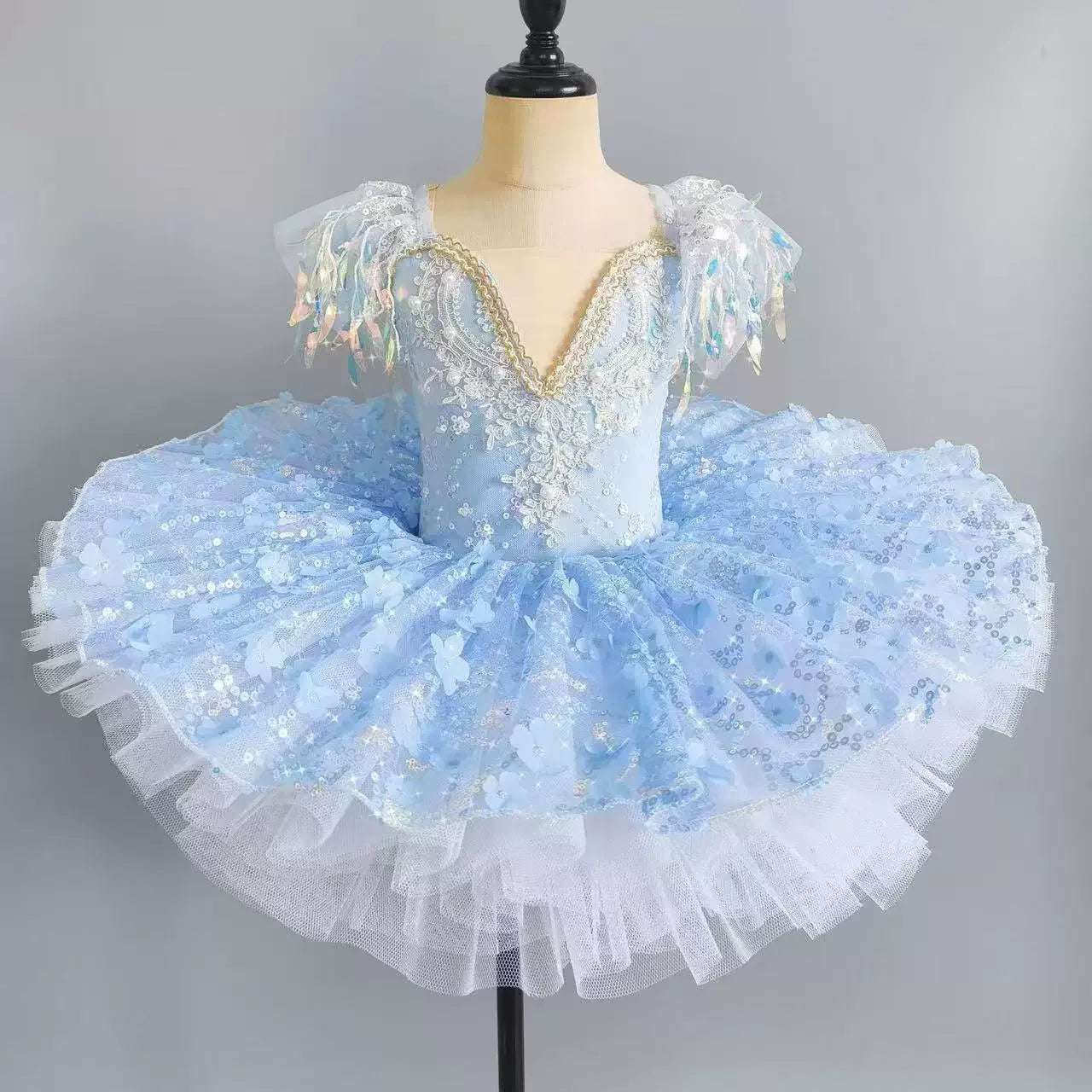 Summer Stage Ballet Leotards Girls Dresses Princess Dance Girl Dress