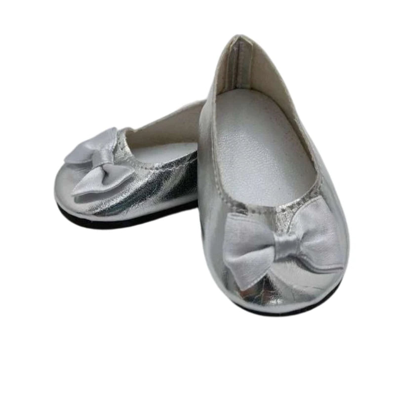 Baby Doll Shoes for 43cm Doll Shoes for 18 Inch Girl Doll Princess Shoes Toy  Accessories