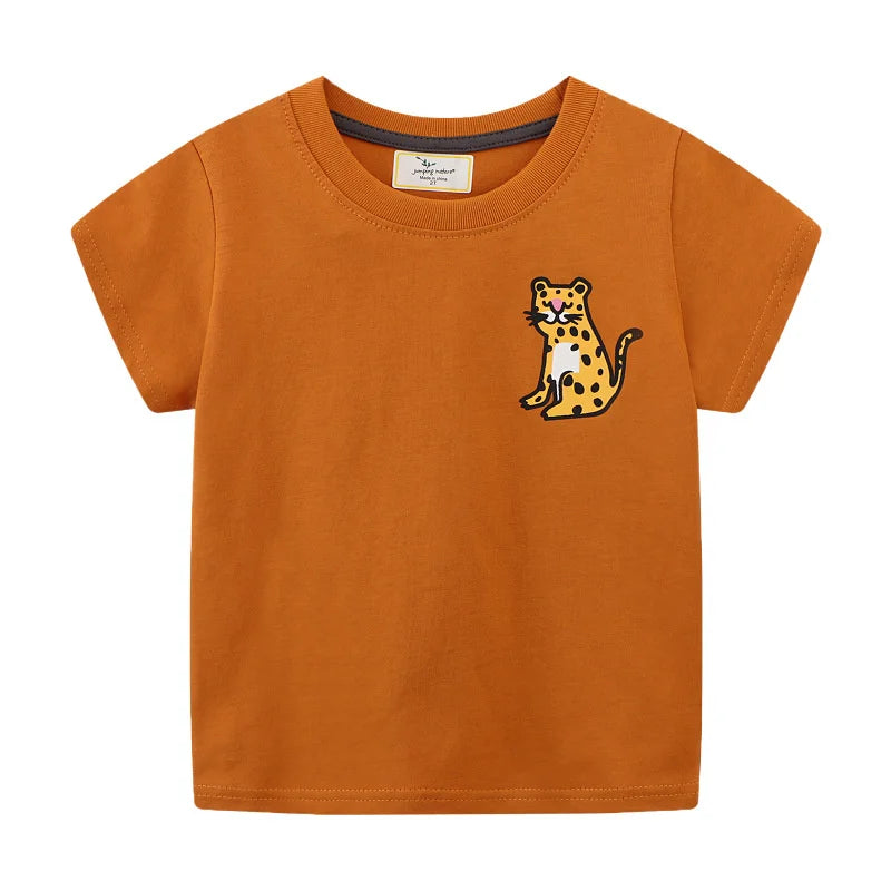 Victor Animals Fashion Short Sleeve Kids Tees Tops - GuGuTon baby store - Baby Fashion - Toddlers Outfits - Babies Outfits - Toddler Clothes - Kids Clothing - Newborn Clothes - Newborn Wear - Kids Wear - Trending Clothes - Trending Outfits - Fall Fashion - Winter Fashion - Girls Clothes - Boys Clothes - Babies Wear - Kids Accessories - KidsWear - Summer Clothes - Summer Fashion - Summer Trend - Falls Sweaters - Tops - Bottom - Jeans - Blouse - Dresses - Newborn Dresses - Toys