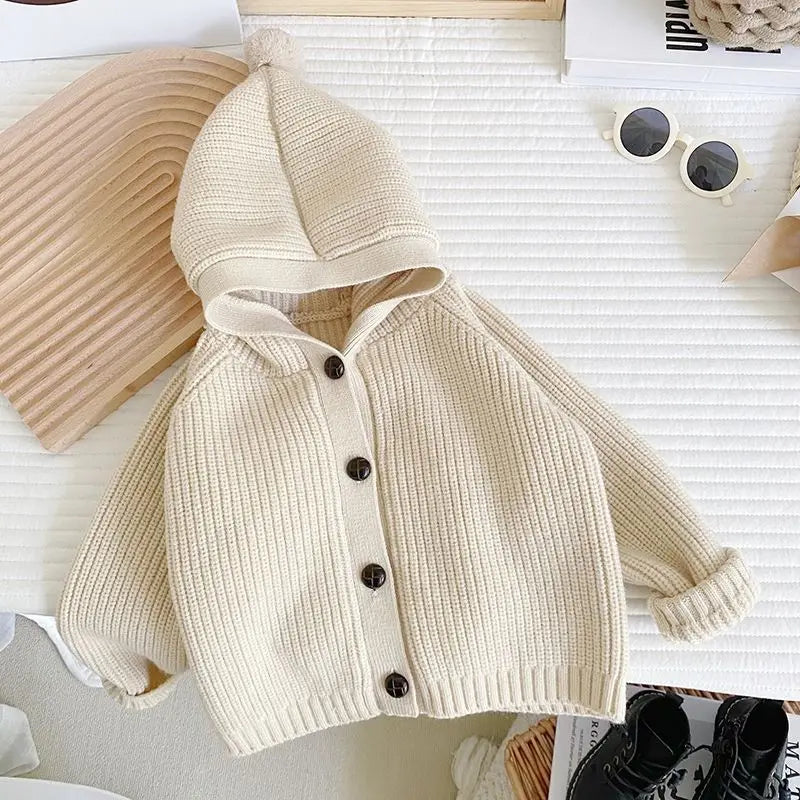 Juan New Children's Hooded Autumn Sweater