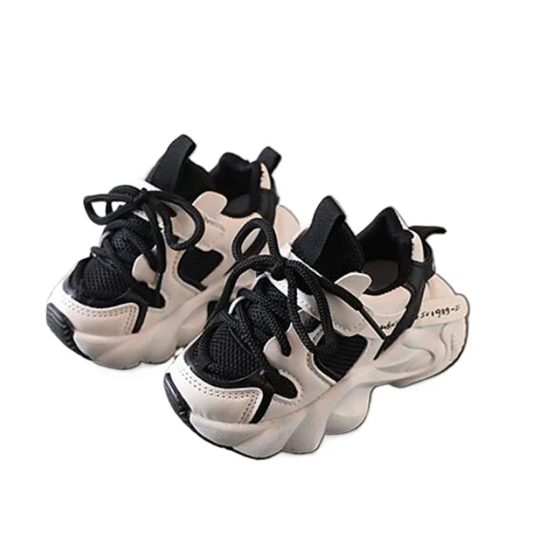Spring Autumn Kids Sport Shoes Mesh Breathable Boys Sneakers