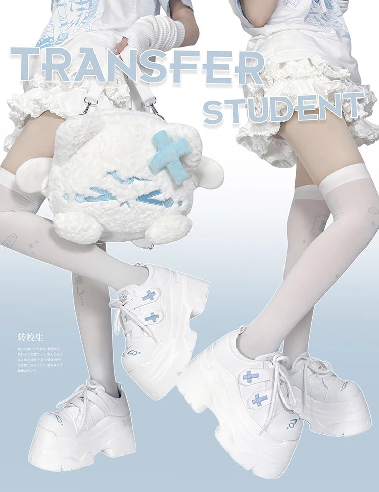 Japanese Girl Original Subculture Lolita Girl Thick Soled Shoes Sweet Big Toe Shoes Cute Loli Tea Party Single Shoes