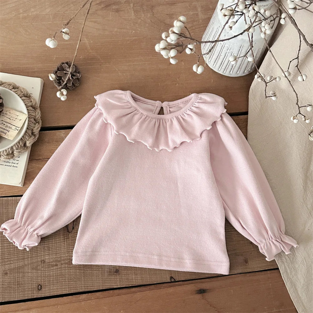 Amanda Long Sleeve Bottoming All -Match Tops