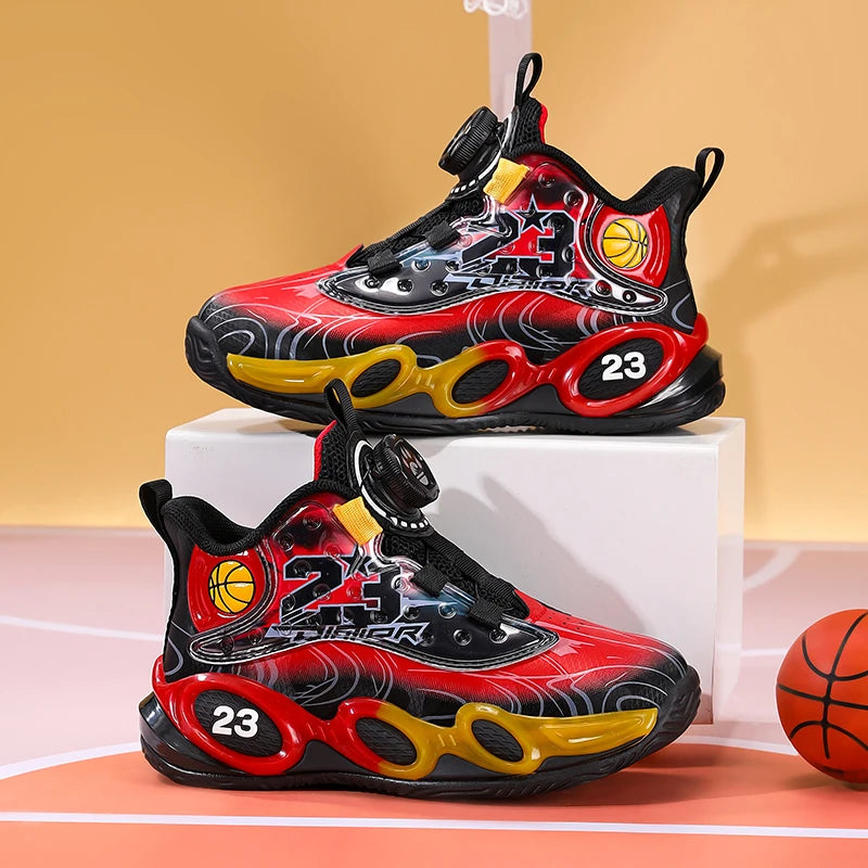 Childrens Sneakers Mesh Breathe Shock-absorbing Training  Shoes