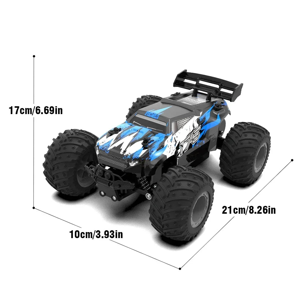 JJRC 1/18 2.4G RC Drift Racing Car High Speed Off Road Vehicle All Terrain Remote Control Climbing Car Toys for Boys Kids Gifts