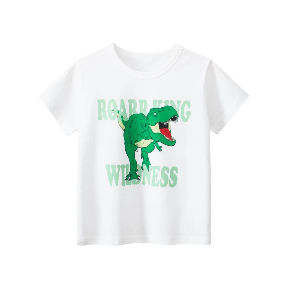 William Children's Short Sleeved Tees - GuGuTon baby store - Baby Fashion - Toddlers Outfits - Babies Outfits - Toddler Clothes - Kids Clothing - Newborn Clothes - Newborn Wear - Kids Wear - Trending Clothes - Trending Outfits - Fall Fashion - Winter Fashion - Girls Clothes - Boys Clothes - Babies Wear - Kids Accessories - KidsWear - Summer Clothes - Summer Fashion - Summer Trend - Falls Sweaters - Tops - Bottom - Jeans - Blouse - Dresses - Newborn Dresses - Toys