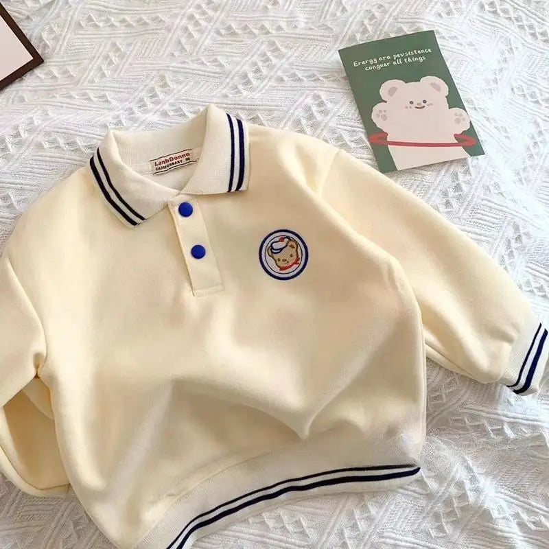 Kalvin Polo-Neck Long Sleeve Sweater