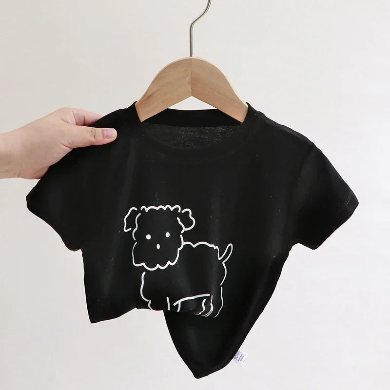 Samuel Baby Cotton Printing Short Sleeve Tees