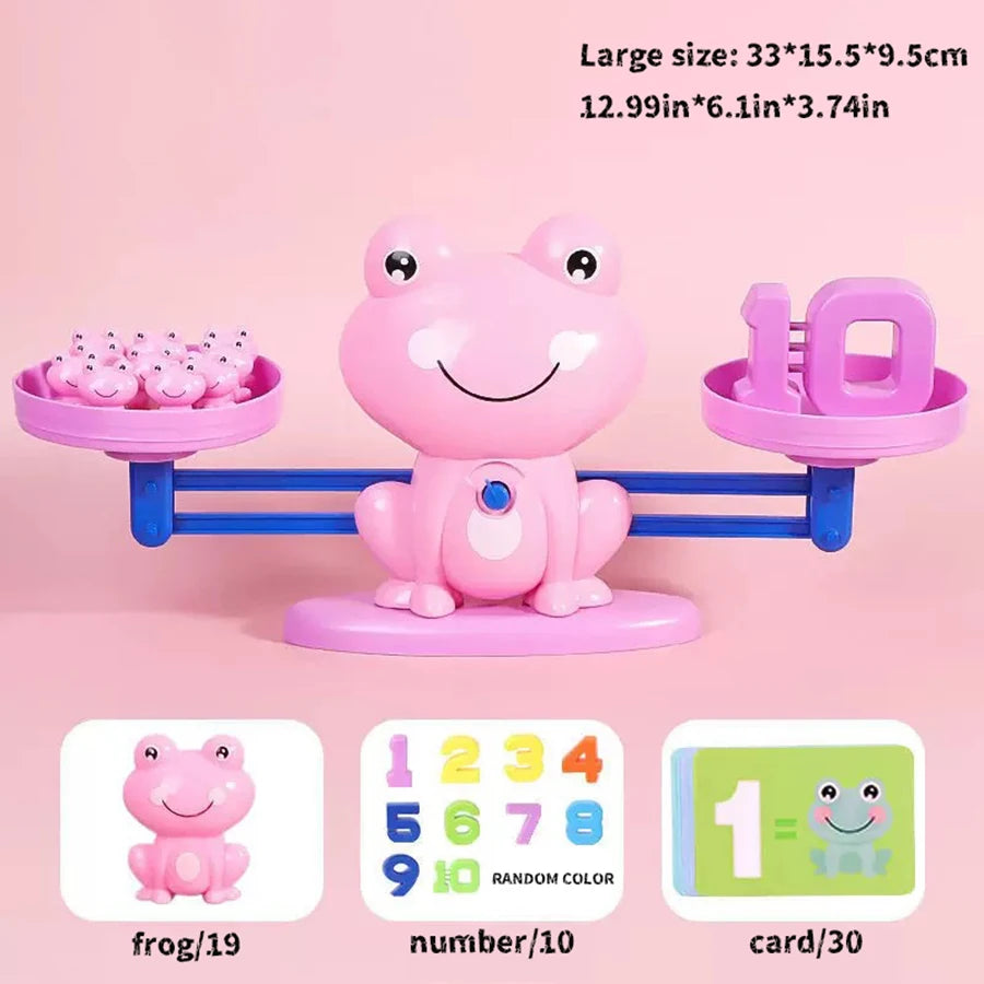 Mathematical Intelligence Math Toys Funny Frog Scale Children's Early Education Toys