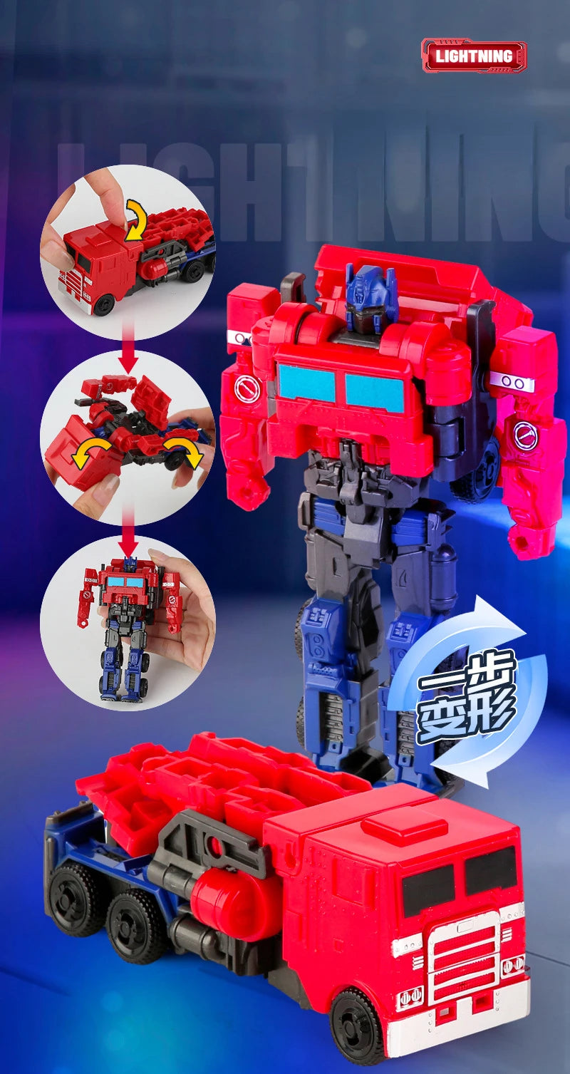 Transformation Toy Robot One Step Deformation Car - Dinosaur Toys