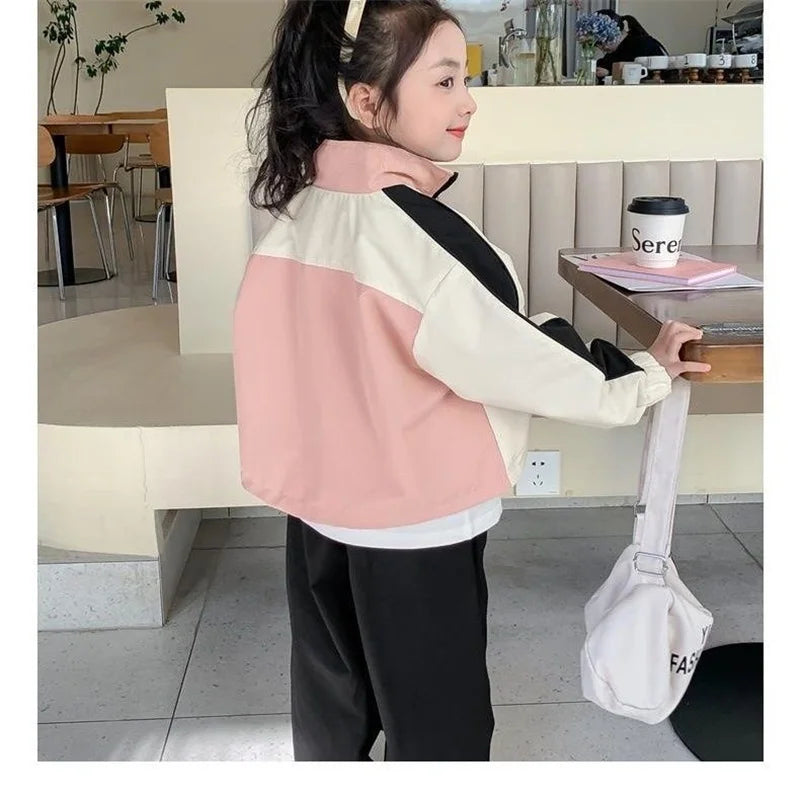 Paula Spring Autumn Fashion Girls Big Kids Clothes Children Casual Baseball