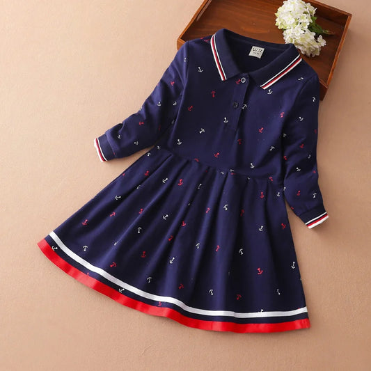 Girls Dress 2024 Autumn Winter Dresses For Kids Children Princess Dress